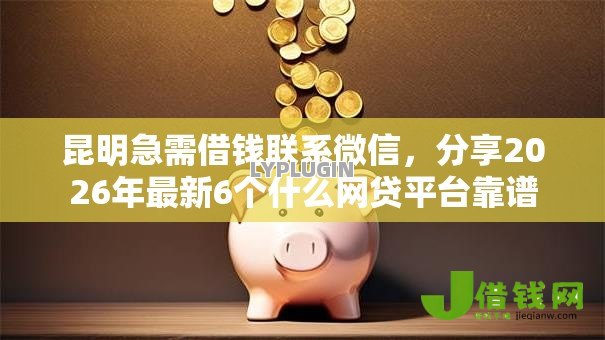 昆明急需借钱联系微信,分享2026年最新6个什么网贷平台靠谱 昆明急需借钱联系微信,分享2026年最新6个什么网贷平台靠谱