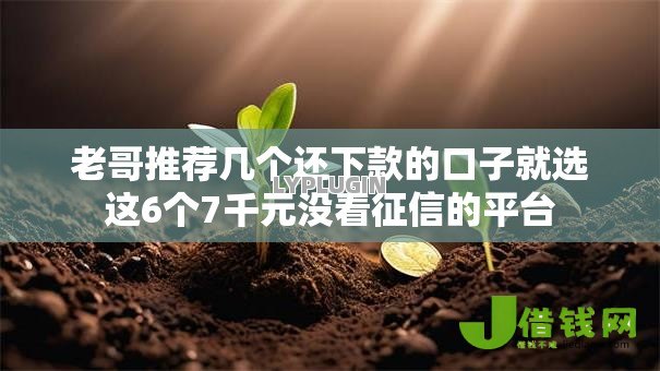 老哥推荐几个还下款的口子就选这6个7千元没看征信的平台 老哥推荐几个还下款的口子就选这6个7千元没看征信的平台