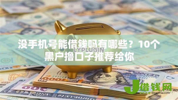 没手机号能借钱吗有哪些?10个黑户撸口子推荐给你 没手机号能借钱吗有哪些?10个黑户撸口子推荐给你