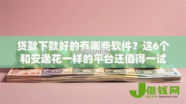 贷款下款好的有哪些软件？这6个和安逸花一样的平台还值得一试