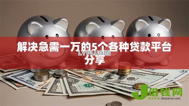 解决急需一万的5个各种贷款平台分享