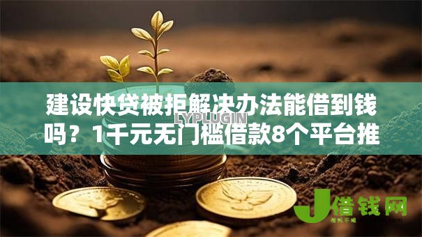 建设快贷被拒解决办法能借到钱吗？1千元无门槛借款8个平台推荐
