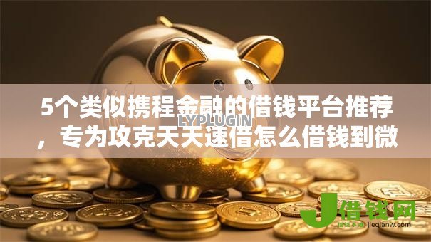 5个类似携程金融的借钱平台推荐，专为攻克天天速借怎么借钱到微信难题