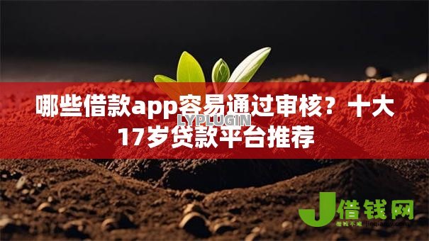 哪些借款app容易通过审核？十大17岁贷款平台推荐