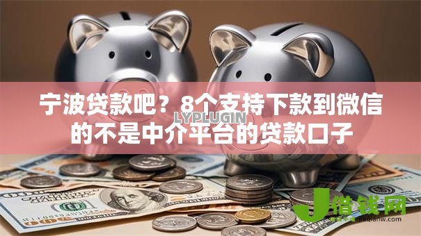 宁波贷款吧?8个支持下款到微信的不是中介平台的贷款口子 宁波贷款吧?8个支持下款到微信的不是中介平台的贷款口子