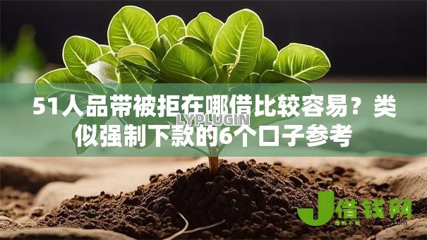 51人品带被拒在哪借比较容易?类似强制下款的6个口子参考 51人品带被拒在哪借比较容易?类似强制下款的6个口子参考