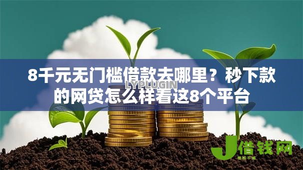 8千元无门槛借款去哪里？秒下款的网贷怎么样看这8个平台