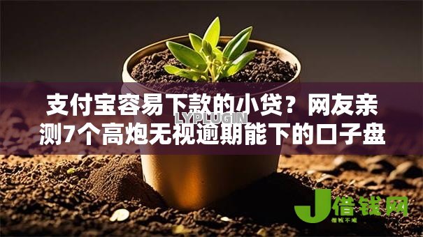支付宝容易下款的小贷?网友亲测7个高炮无视逾期能下的口子盘点 支付宝容易下款的小贷?网友亲测7个高炮无视逾期能下的口子盘点