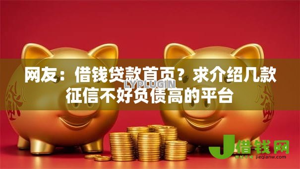 网友:借钱贷款首页?求介绍几款征信不好负债高的平台 网友:借钱贷款首页?求介绍几款征信不好负债高的平台