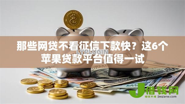 那些网贷不看征信下款快？这6个苹果贷款平台值得一试