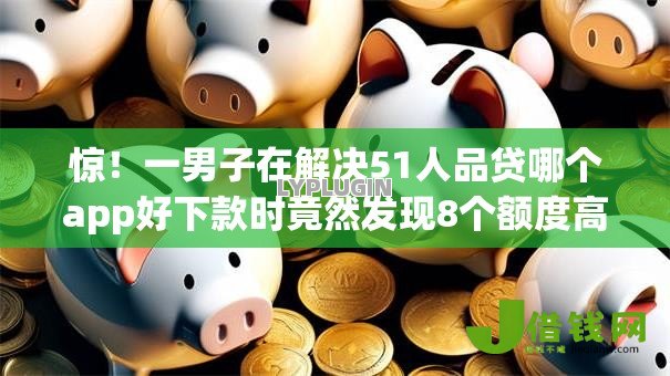 惊！一男子在解决51人品贷哪个app好下款时竟然发现8个额度高容易通过的平台，事后分享了出来
