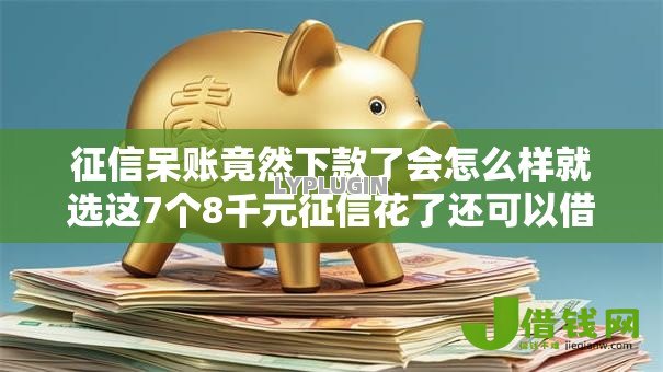 征信呆账竟然下款了会怎么样就选这7个8千元征信花了还可以借钱的平台