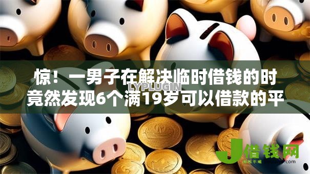 惊!一男子在解决临时借钱的时竟然发现6个满19岁可以借款的平台,事后分享了出来 惊!一男子在解决临时借钱的时竟然发现6个满19岁可以借款的平台,事后分享了出来
