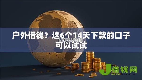 户外借钱？这6个14天下款的口子可以试试
