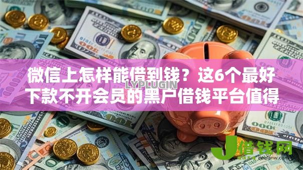微信上怎样能借到钱?这6个最好下款不开会员的黑户借钱平台值得一试 微信上怎样能借到钱?这6个最好下款不开会员的黑户借钱平台值得一试