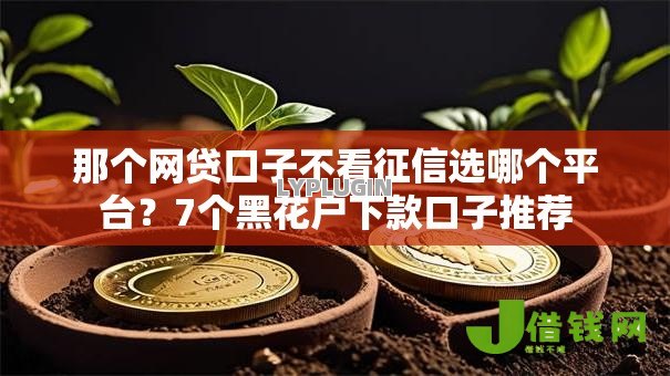 那个网贷口子不看征信选哪个平台?7个黑花户下款口子推荐 那个网贷口子不看征信选哪个平台?7个黑花户下款口子推荐