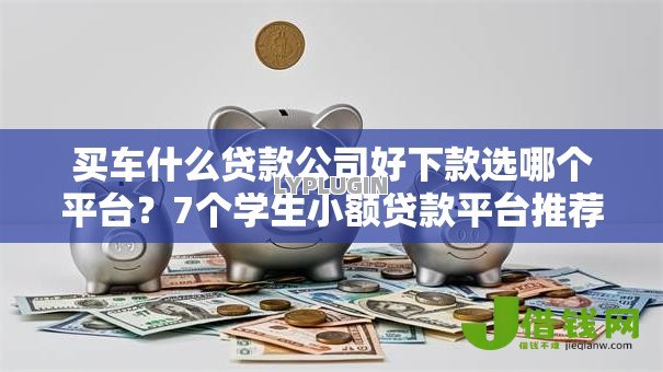 买车什么贷款公司好下款选哪个平台？7个学生小额贷款平台推荐
