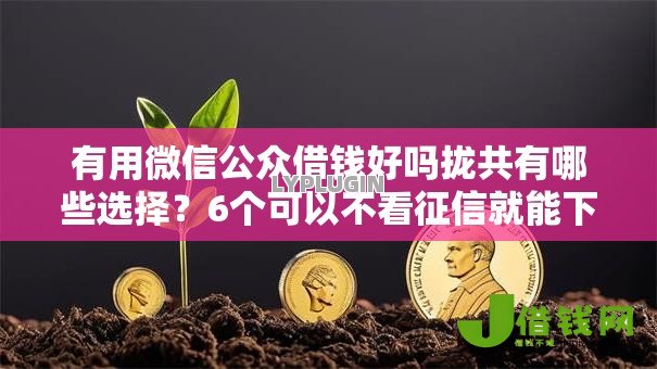 有用微信公众借钱好吗拢共有哪些选择?6个可以不看征信就能下款的口子详解 有用微信公众借钱好吗拢共有哪些选择?6个可以不看征信就能下款的口子详解