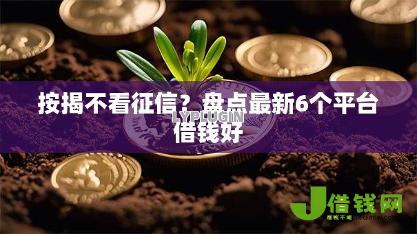 按揭不看征信?盘点最新6个平台借钱好 按揭不看征信?盘点最新6个平台借钱好