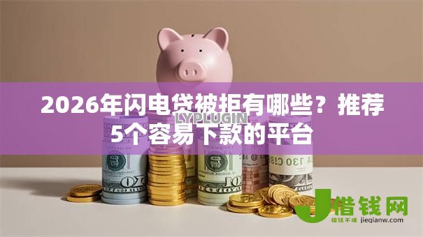 2026年闪电贷被拒有哪些？推荐5个容易下款的平台