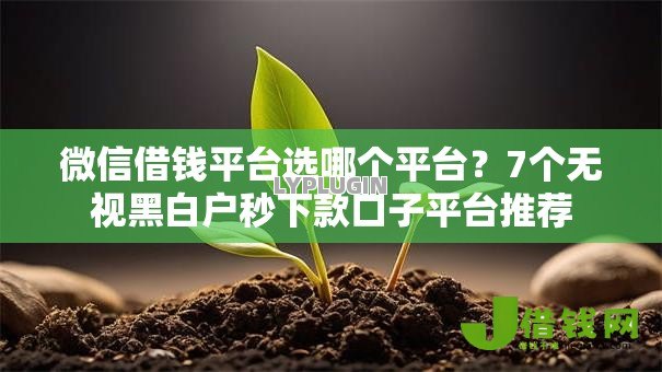 微信借钱平台选哪个平台?7个无视黑白户秒下款口子平台推荐 微信借钱平台选哪个平台?7个无视黑白户秒下款口子平台推荐