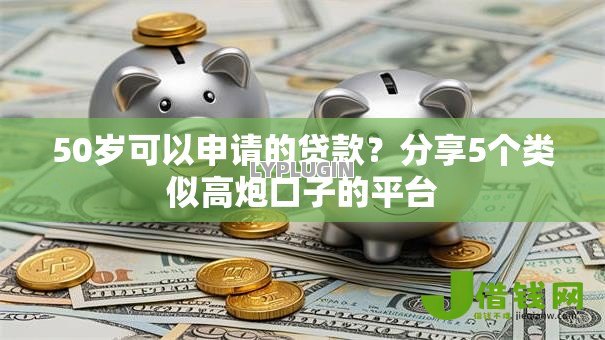 50岁可以申请的贷款？分享5个类似高炮口子的平台