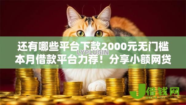 还有哪些平台下款2000元无门槛本月借款平台力荐！分享小额网贷口子2000元无门槛借款