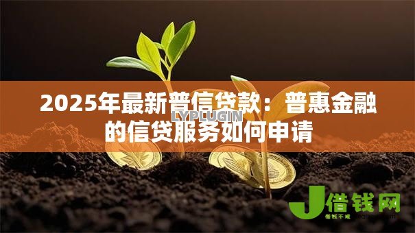 2025年最新普信贷款:普惠金融的信贷服务如何申请 2025年最新普信贷款:普惠金融的信贷服务如何申请