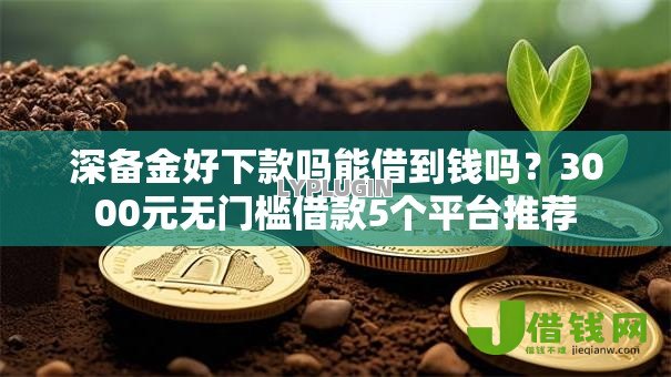 深备金好下款吗能借到钱吗?3000元无门槛借款5个平台推荐 深备金好下款吗能借到钱吗?3000元无门槛借款5个平台推荐