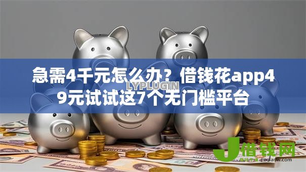 急需4千元怎么办？借钱花app49元试试这7个无门槛平台