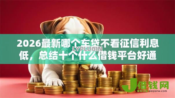 2026最新哪个车贷不看征信利息低，总结十个什么借钱平台好通过！