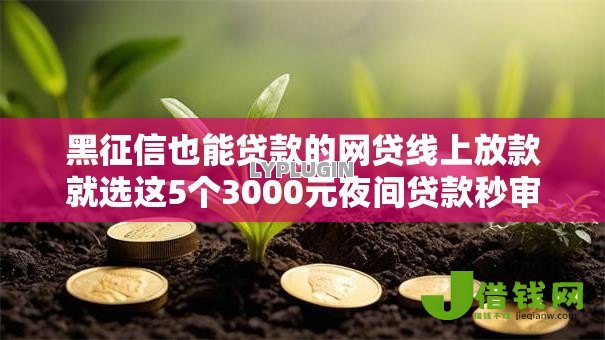 黑征信也能贷款的网贷线上放款就选这5个3000元夜间贷款秒审核秒下款的平台 黑征信也能贷款的网贷线上放款就选这5个3000元夜间贷款秒审核秒下款的平台