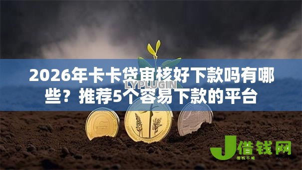 2026年卡卡贷审核好下款吗有哪些？推荐5个容易下款的平台