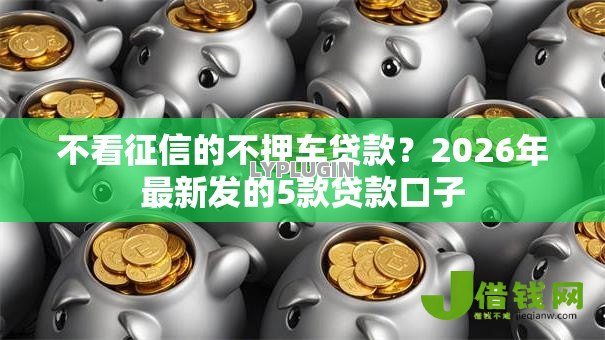 不看征信的不押车贷款？2026年最新发的5款贷款口子