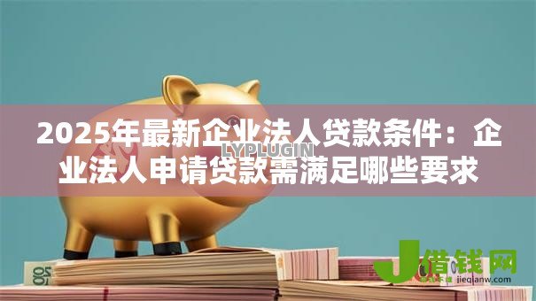 2025年最新企业法人贷款条件:企业法人申请贷款需满足哪些要求 2025年最新企业法人贷款条件:企业法人申请贷款需满足哪些要求