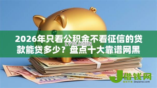 2026年只看公积金不看征信的贷款能贷多少？盘点十大靠谱网黑逾期下款平台