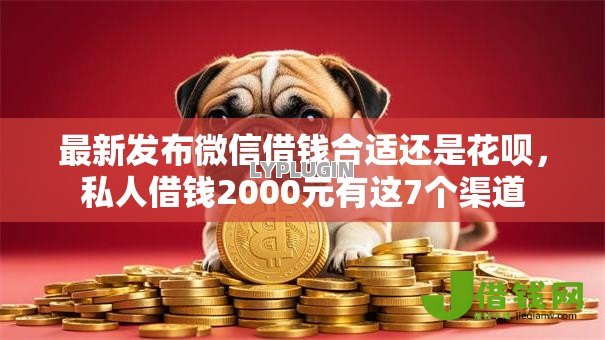 最新发布微信借钱合适还是花呗,私人借钱2000元有这7个渠道 最新发布微信借钱合适还是花呗,私人借钱2000元有这7个渠道