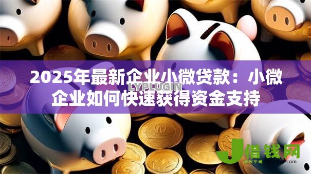 2025年最新企业小微贷款:小微企业如何快速获得资金支持 2025年最新企业小微贷款:小微企业如何快速获得资金支持