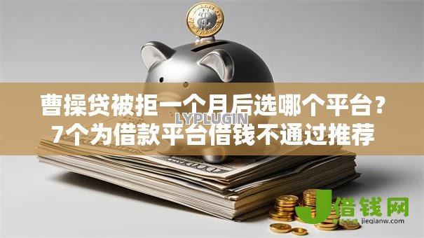 曹操贷被拒一个月后选哪个平台？7个为借款平台借钱不通过推荐