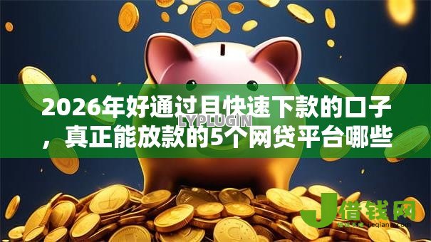 2026年好通过且快速下款的口子，真正能放款的5个网贷平台哪些不上征信推荐