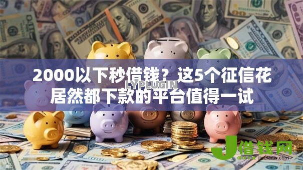 2000以下秒借钱?这5个征信花居然都下款的平台值得一试 2000以下秒借钱?这5个征信花居然都下款的平台值得一试
