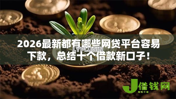 2026最新都有哪些网贷平台容易下款，总结十个借款新口子！
