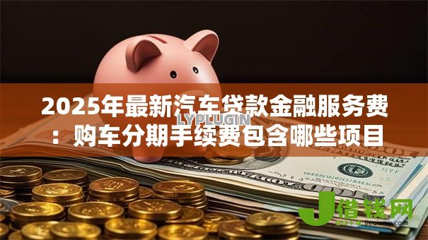 2025年最新汽车贷款金融服务费:购车分期手续费包含哪些项目 2025年最新汽车贷款金融服务费:购车分期手续费包含哪些项目