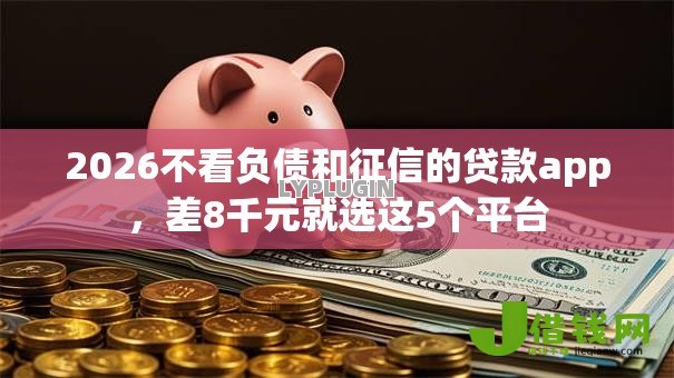 2026不看负债和征信的贷款app,差8千元就选这5个平台 2026不看负债和征信的贷款app,差8千元就选这5个平台