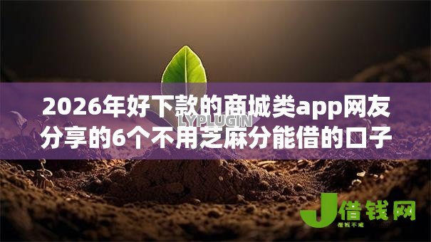 2026年好下款的商城类app网友分享的6个不用芝麻分能借的口子我觉得不错! 2026年好下款的商城类app网友分享的6个不用芝麻分能借的口子我觉得不错!