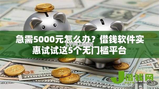 急需5000元怎么办？借钱软件实惠试试这5个无门槛平台
