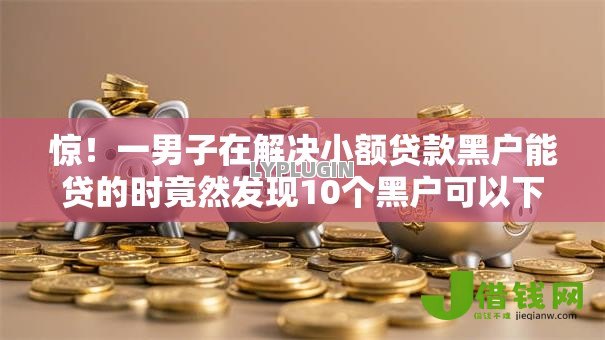 惊！一男子在解决小额贷款黑户能贷的时竟然发现10个黑户可以下的贷款软件，事后分享了出来
