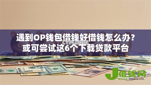 遇到OP钱包借钱好借钱怎么办？或可尝试这6个下载贷款平台