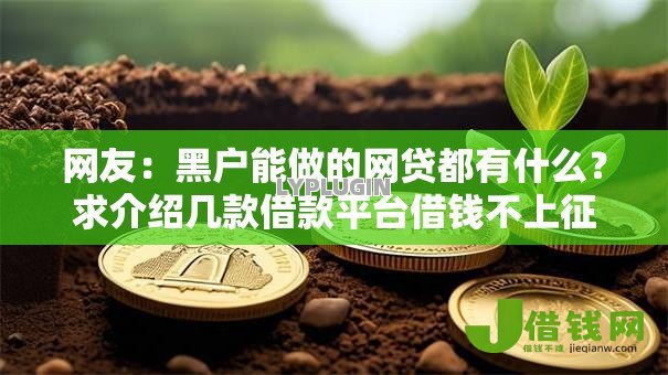 网友:黑户能做的网贷都有什么?求介绍几款借款平台借钱不上征信 网友:黑户能做的网贷都有什么?求介绍几款借款平台借钱不上征信