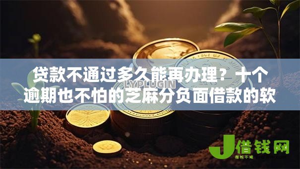 贷款不通过多久能再办理？十个逾期也不怕的芝麻分负面借款的软件
